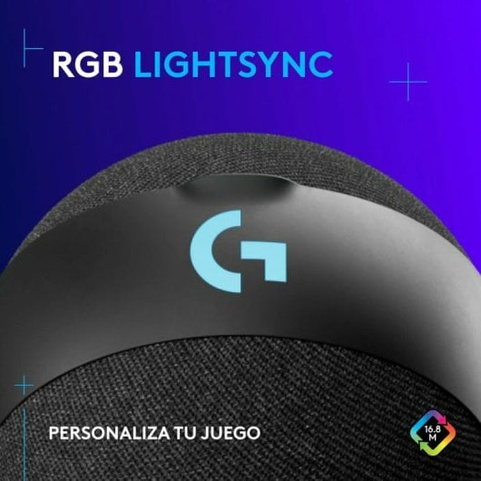 Logitech G Yeti Orb, micrófono condensador RGB con LIGHTSYNC para gaming, micrófono USB para streaming, cardioide, Plug and Play USB para PC/Mac