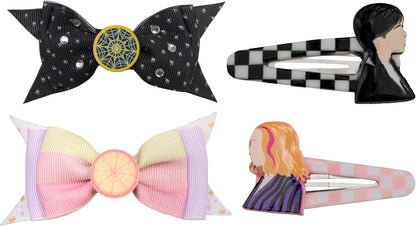 Wednesday Haarschmuck 4er-Pack