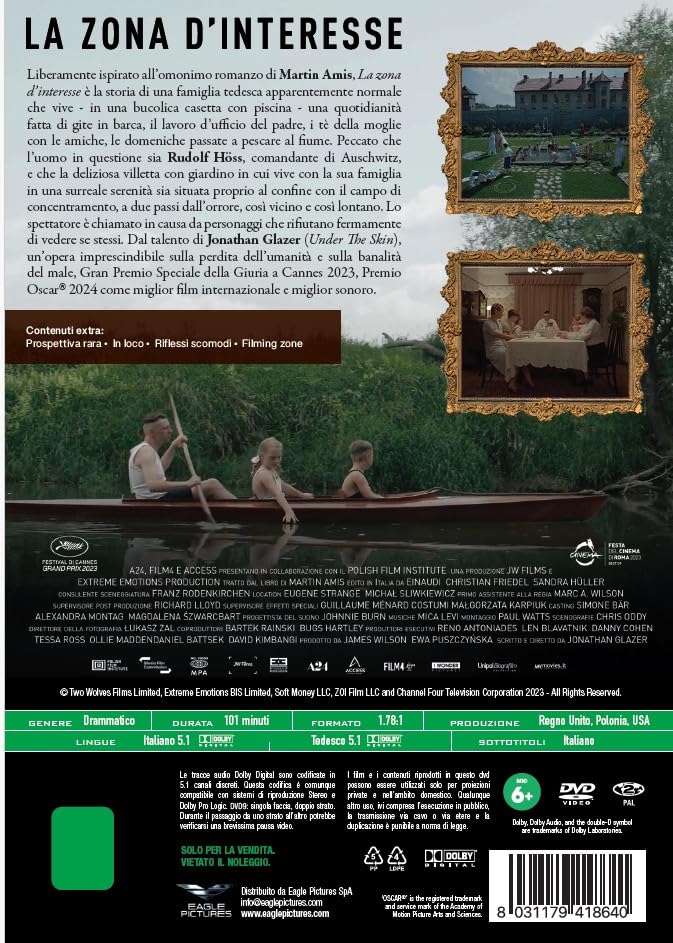La Zona D'Interesse - Dvd