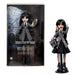 Monster High Wednesday Doll and Accessories, Wednesday Addams Collectible in Nevermore Academy Uniform with Thing and Backpack, Doll Stand