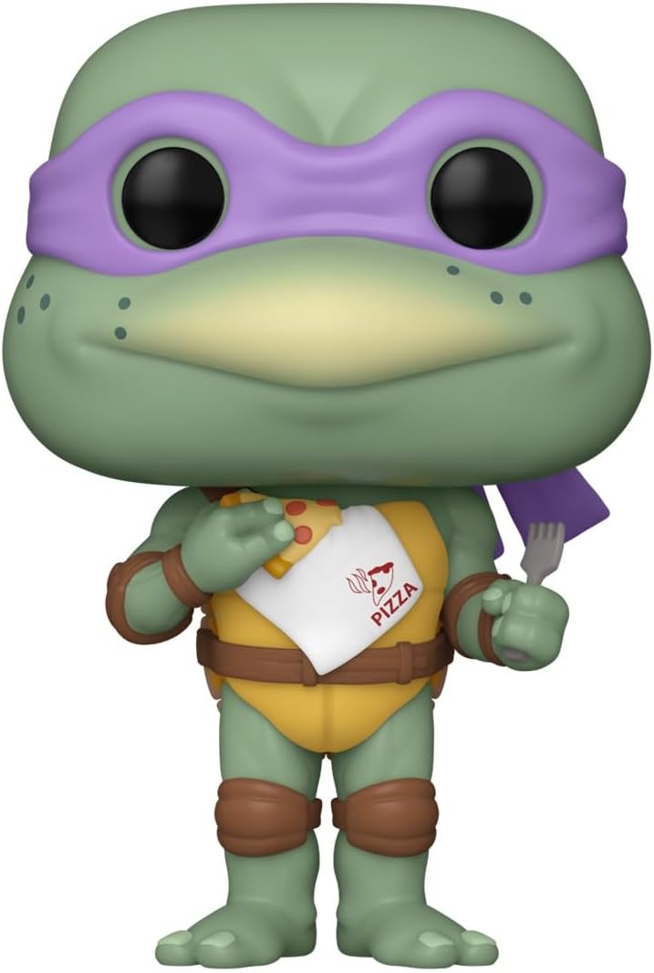 Funko Pop! Movies: Teenage Mutant Ninja Turtles (TMNT) - Donatello With Napkin - TMNT 1990 - Collectable Vinyl Figure - Gift Idea - Official Merchandise - Toys for Kids & Adults - Movies Fans