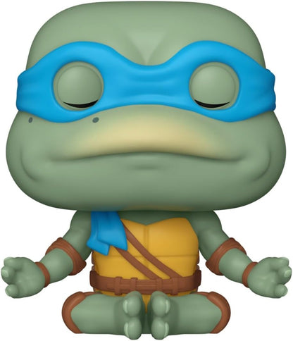 Funko Pop! Movies: Teenage Mutant Ninja Turtles (TMNT) - Leonardo - (Meditating) - TMNT 1990 - Figura in Vinile da Collezione - Idea Regalo - Merchandising Ufficiale - Giocattoli per Bambini e Adulti
