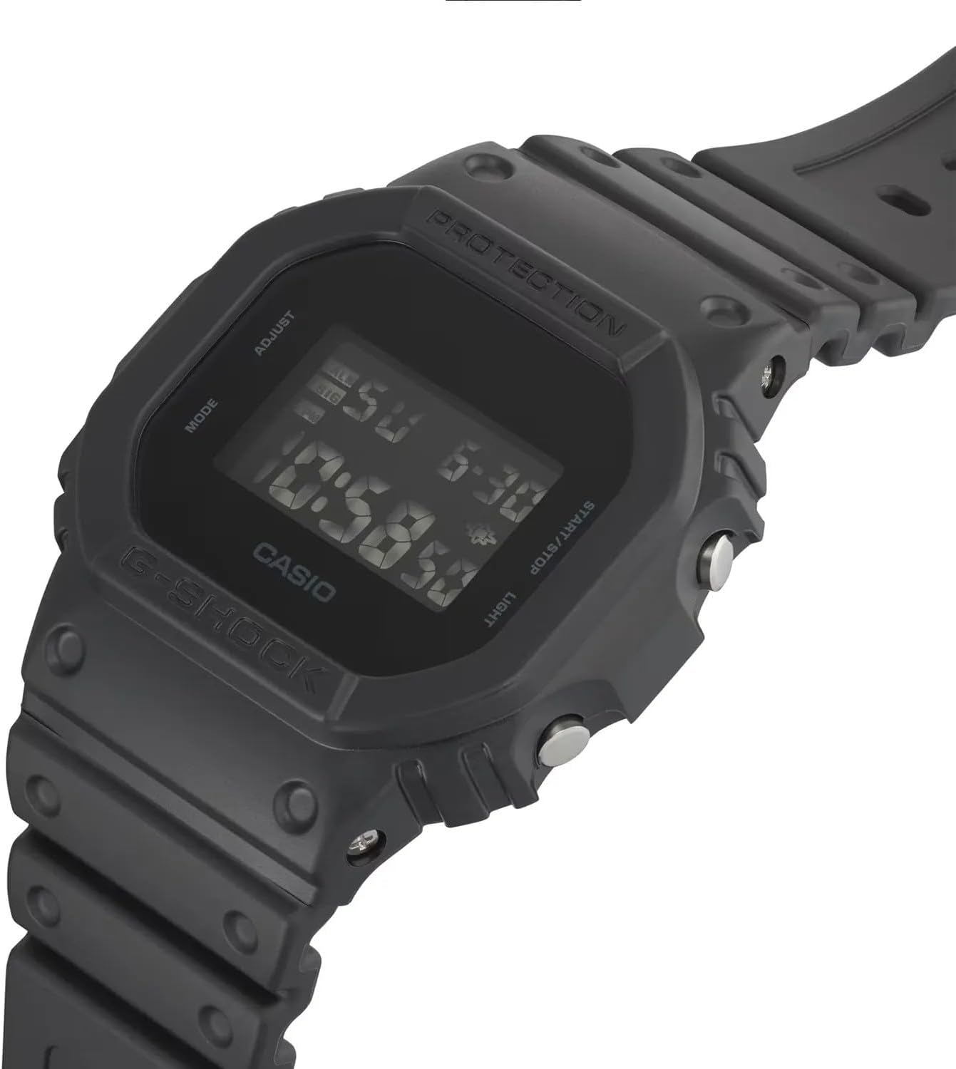 Casio Men Digital Quartz Watch with Plastic Strap DW-5600UBB-1ER