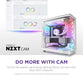 NZXT F280 RGB Core - 280mm Single-Frame Fan Unit with 2 x 140mm RGB Fans - Speed & Lighting Control - High Static Pressure & Airflow - Fluid Dynamic Bearings - 8 aRGB LEDs Per Fan - White 280mm White