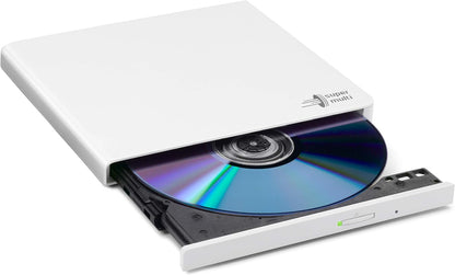 Hitachi-LG GP57, External DVD Drive, USB 2.0, 8x Read/Write Speed, M-DISC Support, Silent Play Technology