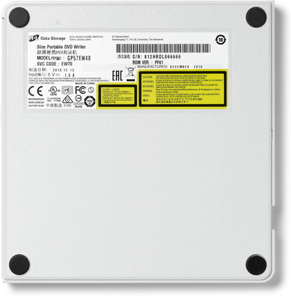 Hitachi-LG GP57, External DVD Drive, USB 2.0, 8x Read/Write Speed, M-DISC Support, Silent Play Technology