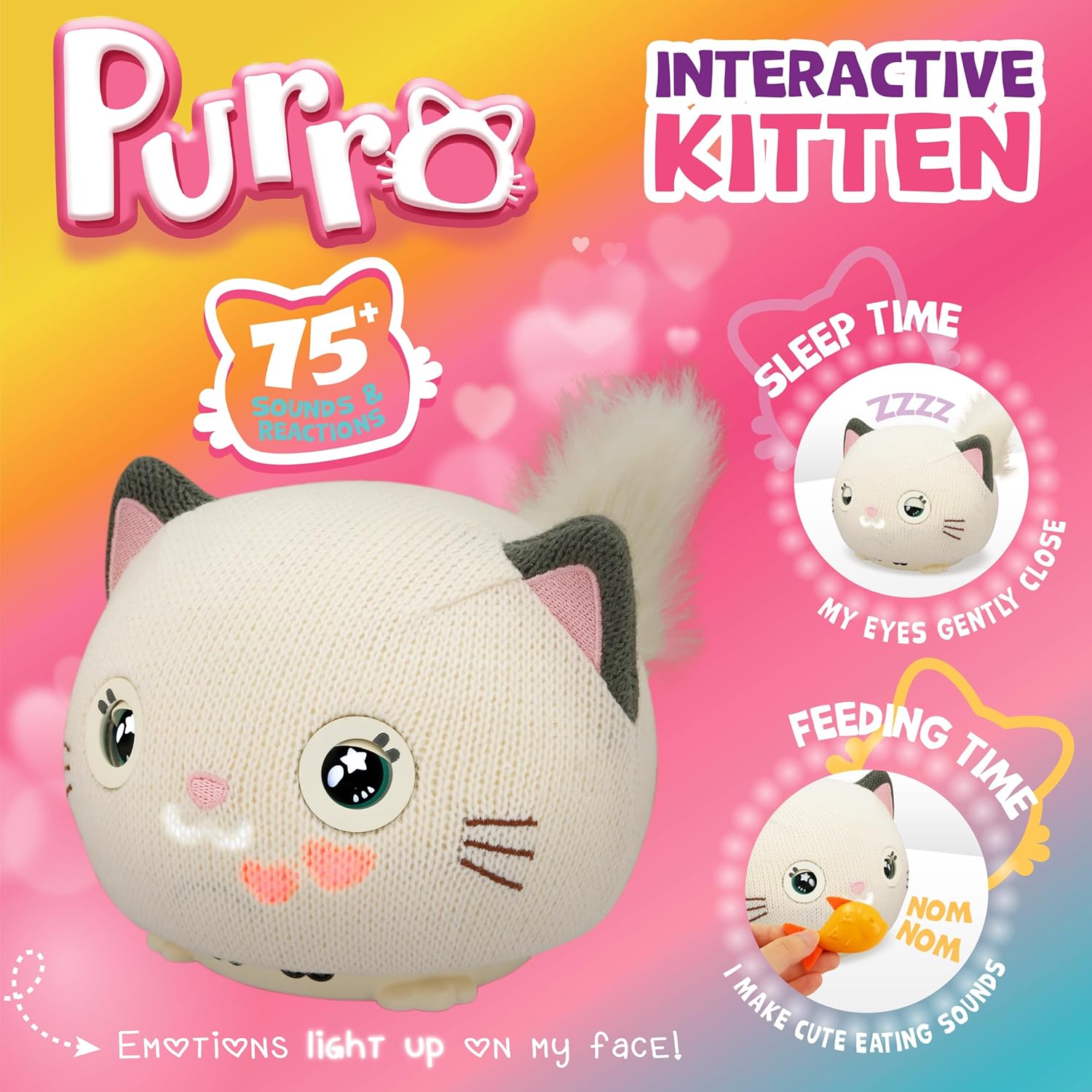 Teksta Purro The Interactive Smart Kitty - Giocattolo per bambini