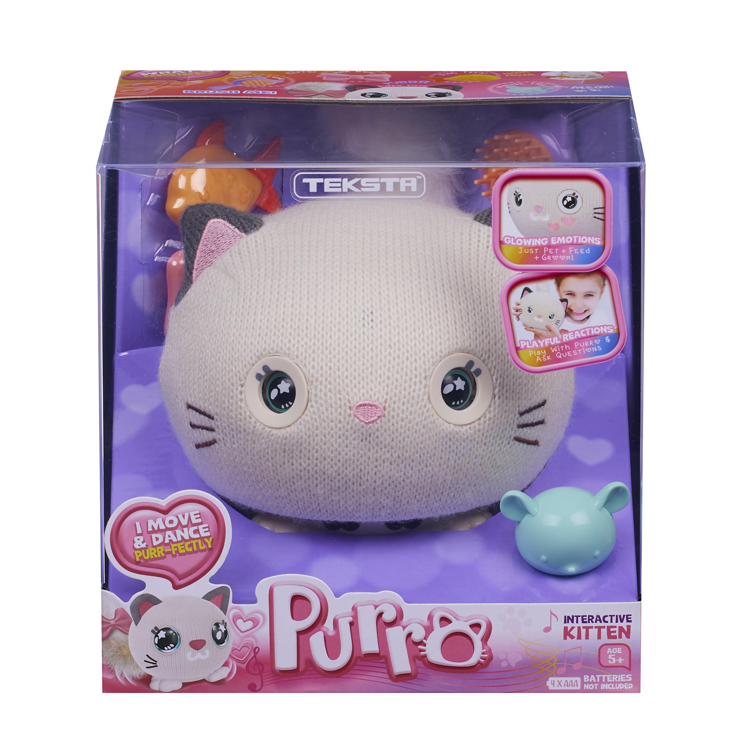 Teksta Purro The Interactive Smart Kitty - Giocattolo per bambini