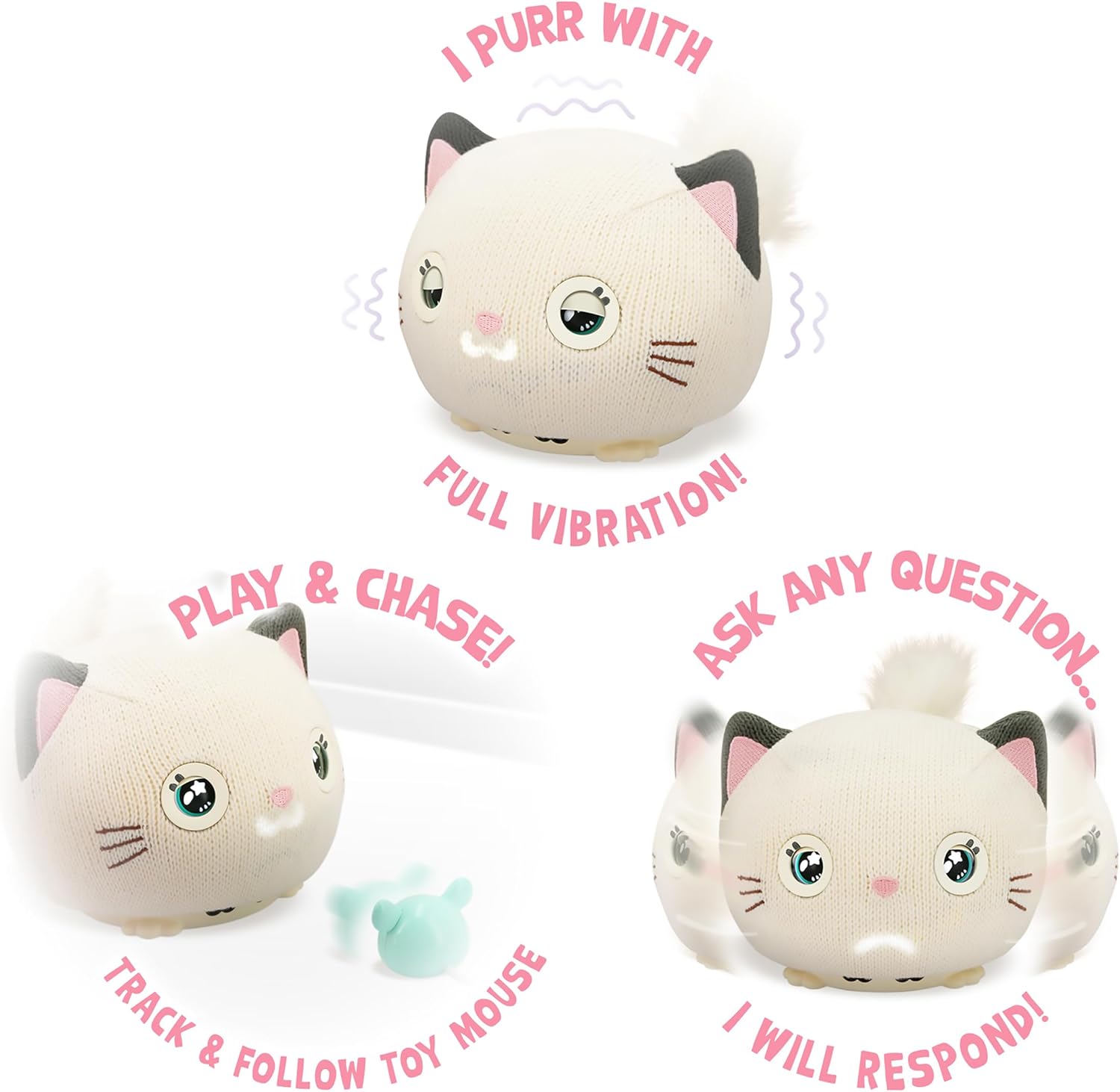 Teksta Purro The Interactive Smart Kitty - Giocattolo per bambini