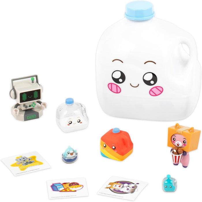 LankyBox 2812 Giant Singing Mystery Milky Set with 9 Exciting Toys to Discover Inside, Officially Licensed Merch, Multicolour