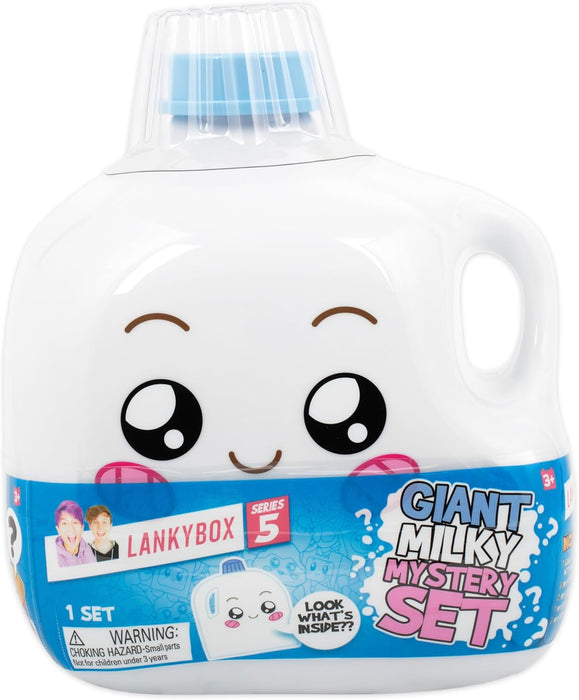 LankyBox 2812 Giant Singing Mystery Milky Set with 9 Exciting Toys to Discover Inside, Officially Licensed Merch, Multicolour