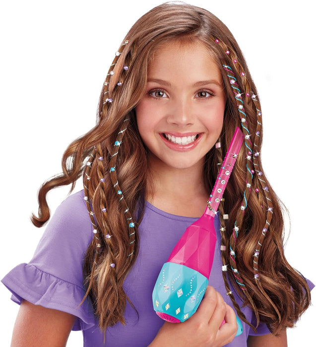 CRA-Z-ART- Shimmer N Sparkle-Estilizador de Aire con Gemas Brillantes para el Cabello, Regalo para niñas de 8 años en adelante, Multicolor, Small (Larose Ind 65609