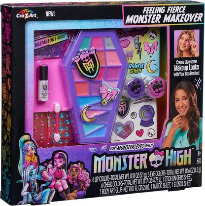 CRA-Z-ART 72208 High Feeling Fierce Monster Makeover Make up Set for Children Aged 8 and Over, Multicolour