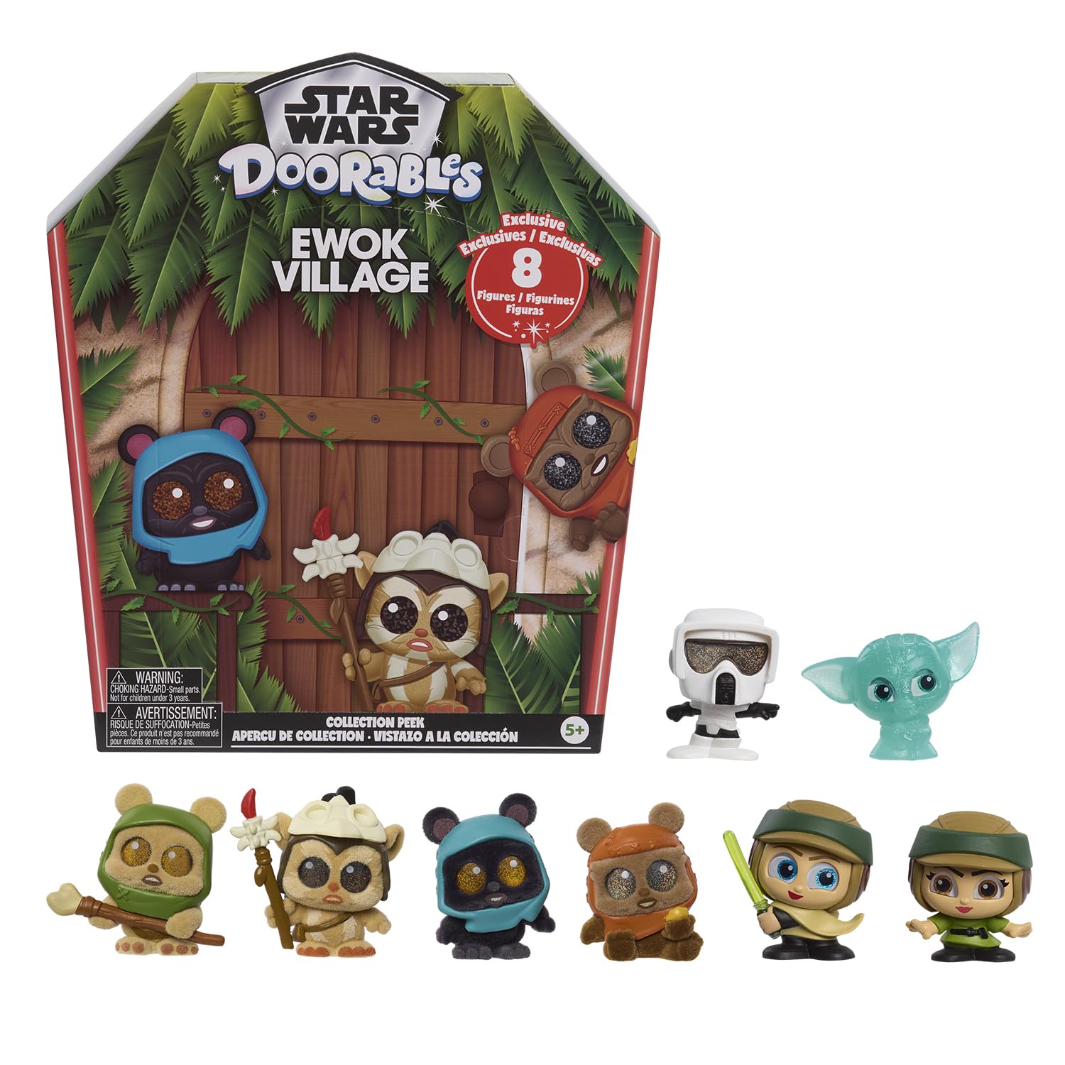 Just Play STAR WARS™ Doorables Ewok Village Collection Peek, Kids Toys for Ages 5 Up