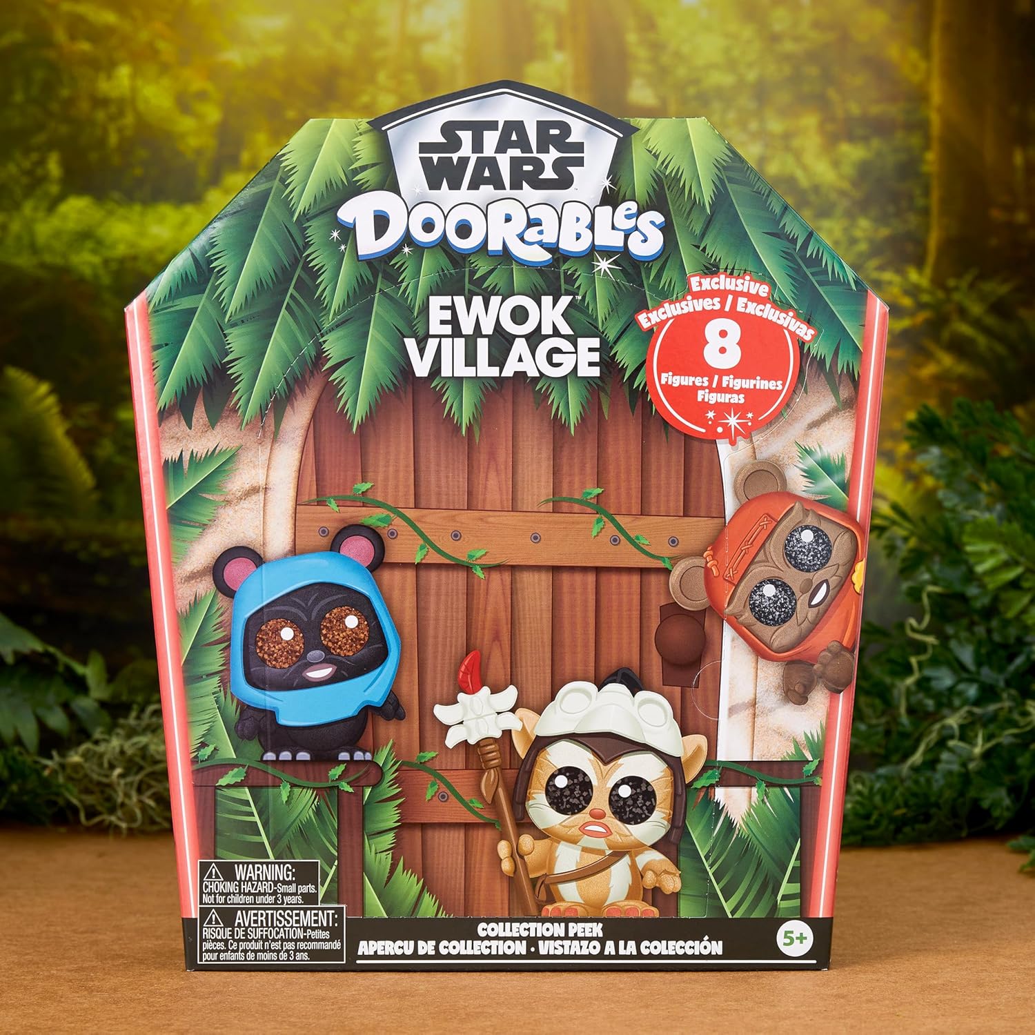 Just Play STAR WARS™ Doorables Ewok Village Collection Peek, Kids Toys for Ages 5 Up