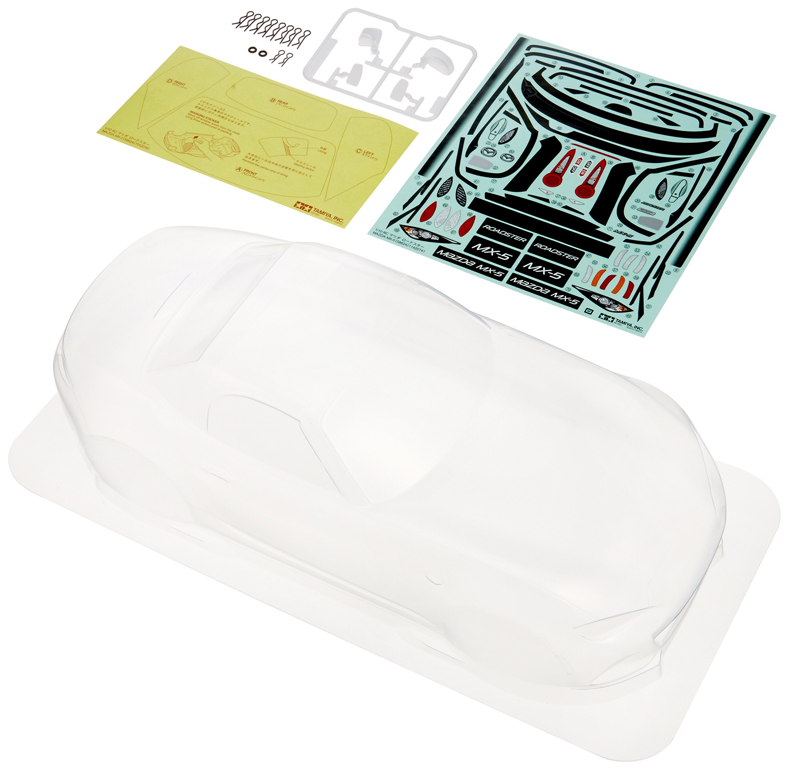 Tamiya 51583 Kit Mazda MX-5 M-05/06 2015 Accessories for Remote Control Car Body RC Model Making