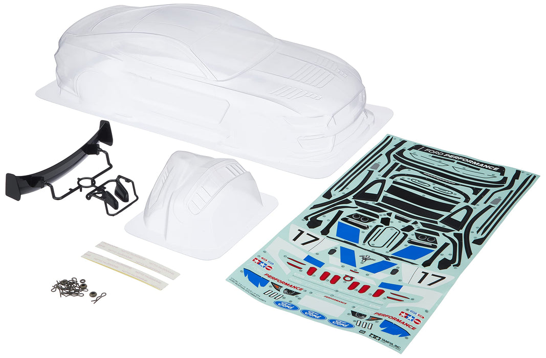 TAMIYA TAMIYA-51614 Juego Ford Mustang GT4 WB257 mm, Accesorios para Coche teledirigido, carrocería de Repuesto, Modelo RC (51614-600