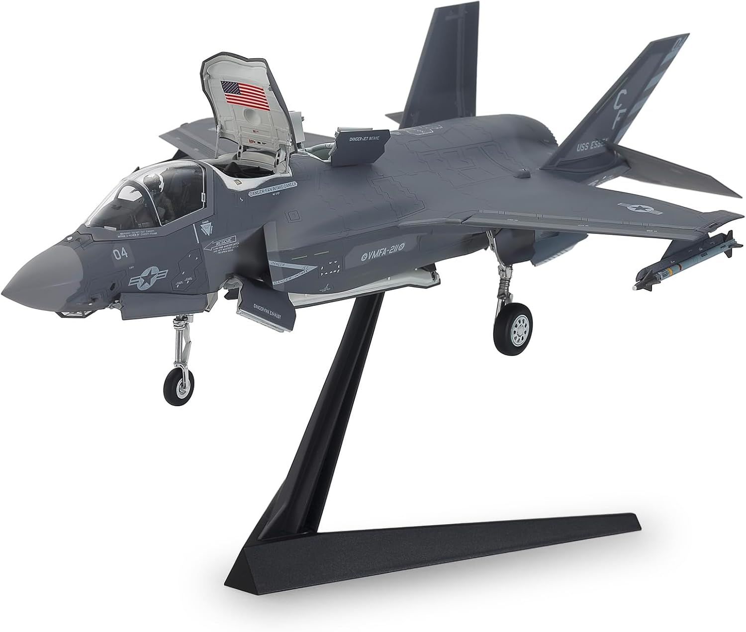 TAMIYA 60793 1:72 F-35B Lightning II - Faithful Replica, Plastic Kit, Crafts, Model Kit, Assembly, Unpainted