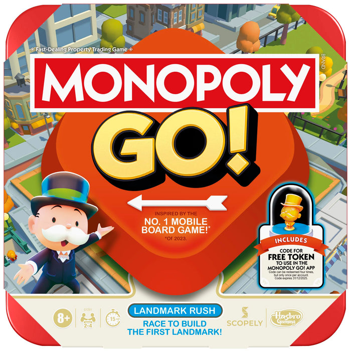Monopoly GO! Board Game - English Version
