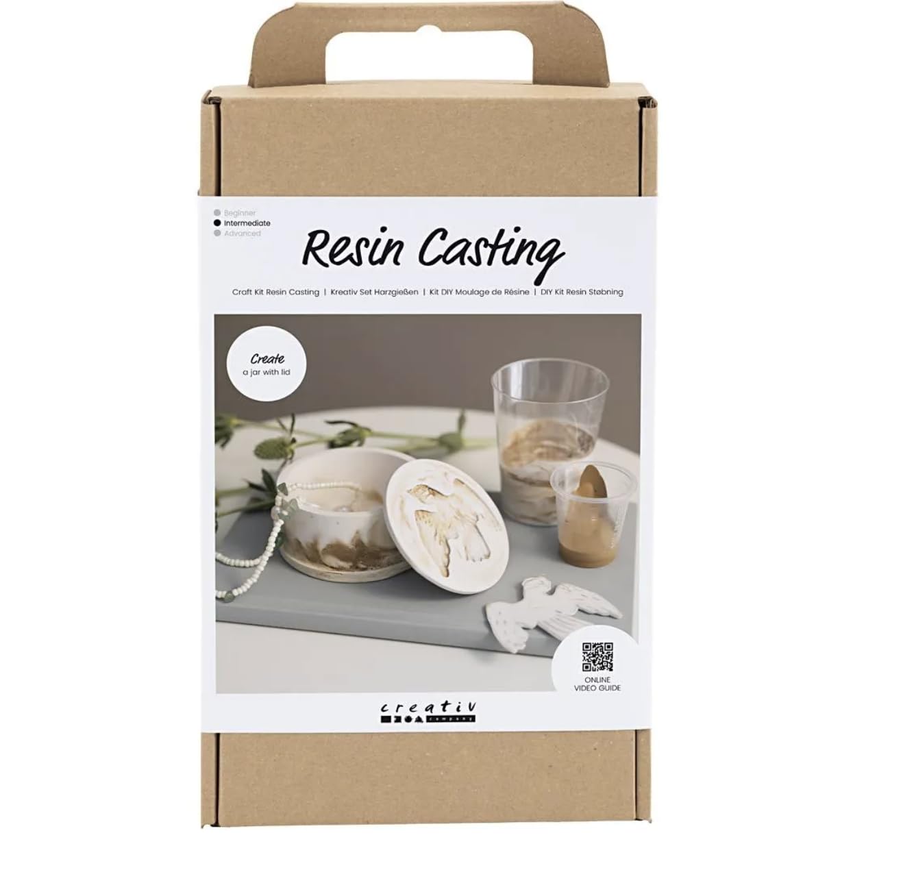 Craft Kit - Resin Casting - Jar With Lid (977736)
