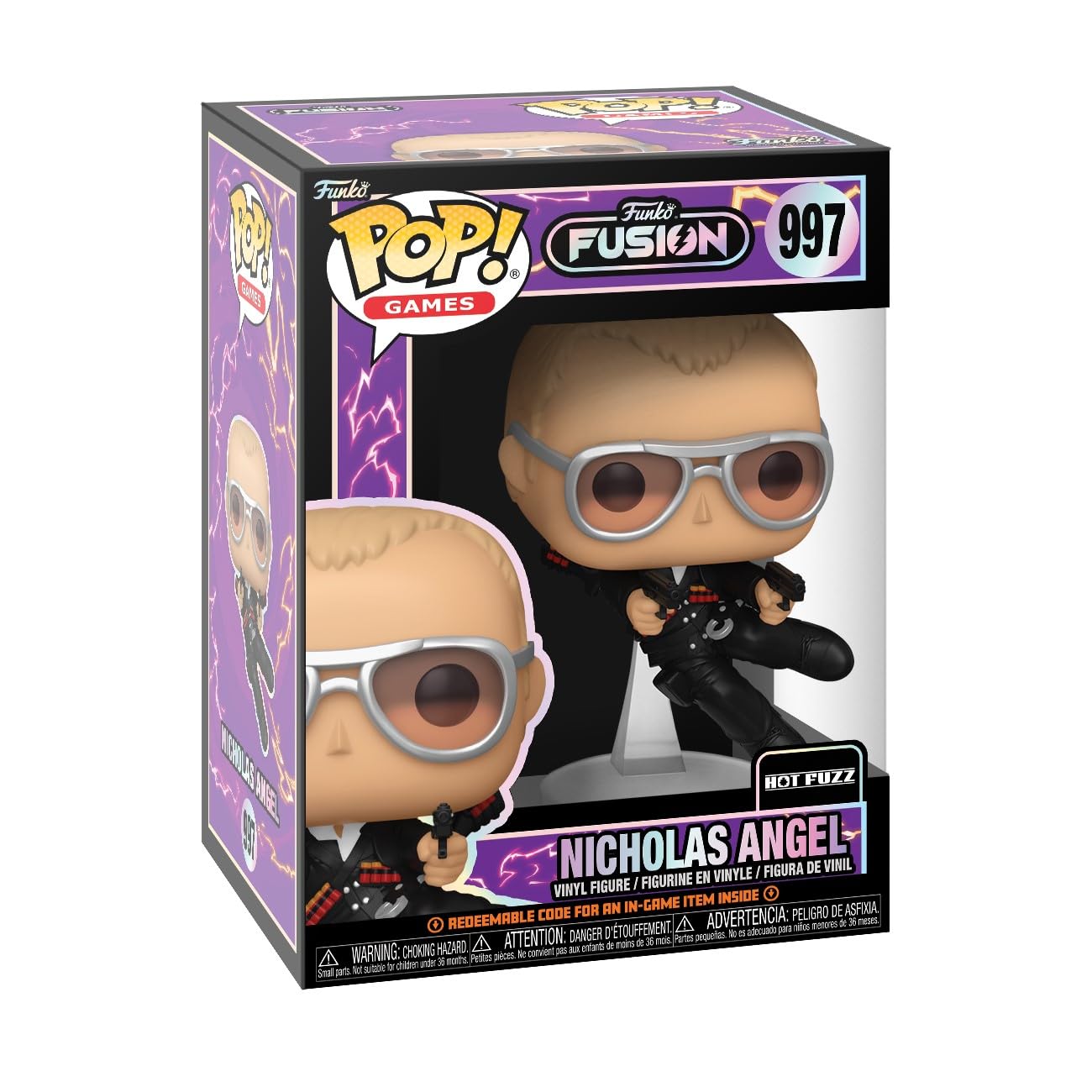 Funko POP! Games: FF - Nicholas Angel - Hot Fuzz - Verzamelbaar Vinyl Figuur - Cadeau Idee - Officiële Merchandise -Video Games Fans - Model Figuur voor Verzamelaars en Display