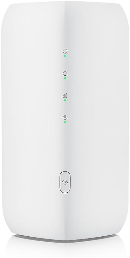 Zyxel 5G NR 4.67 Gbps Indoor Router | AX1800 WiFi 6 Router | Nebula Cloud Management | Share WiFi to 64 devices | Dual WAN failover | Gigabit LAN ports
