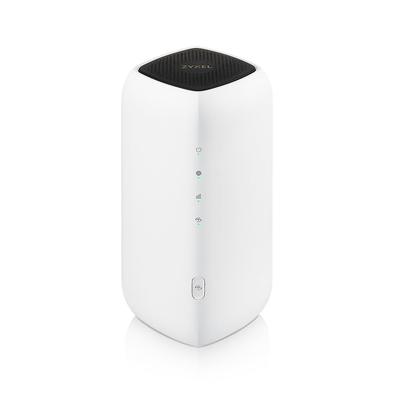 Zyxel 5G NR 4.67 Gbps Indoor Router | AX1800 WiFi 6 Router | Nebula Cloud Management | Share WiFi to 64 devices | Dual WAN failover | Gigabit LAN ports