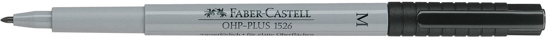 Faber-Castell Multimark Non-Permanent Medium Marker - Black (Box of 10