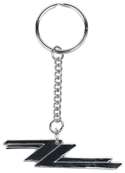ZZ Top Twin Zees Logo Keyring Standard