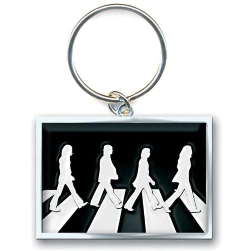 Portachiavi Abbey Road (Nero E Metallo Rettangolare