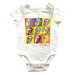 Baby Grow # 0-3 Months Kids White # Two-Tone Tongues