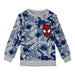 CERDÁ LIFE'S LITTLE MOMENTS Felpa Spiderman in Cotone Spazzolato Bambini e Ragazzi 5 anni Grigio