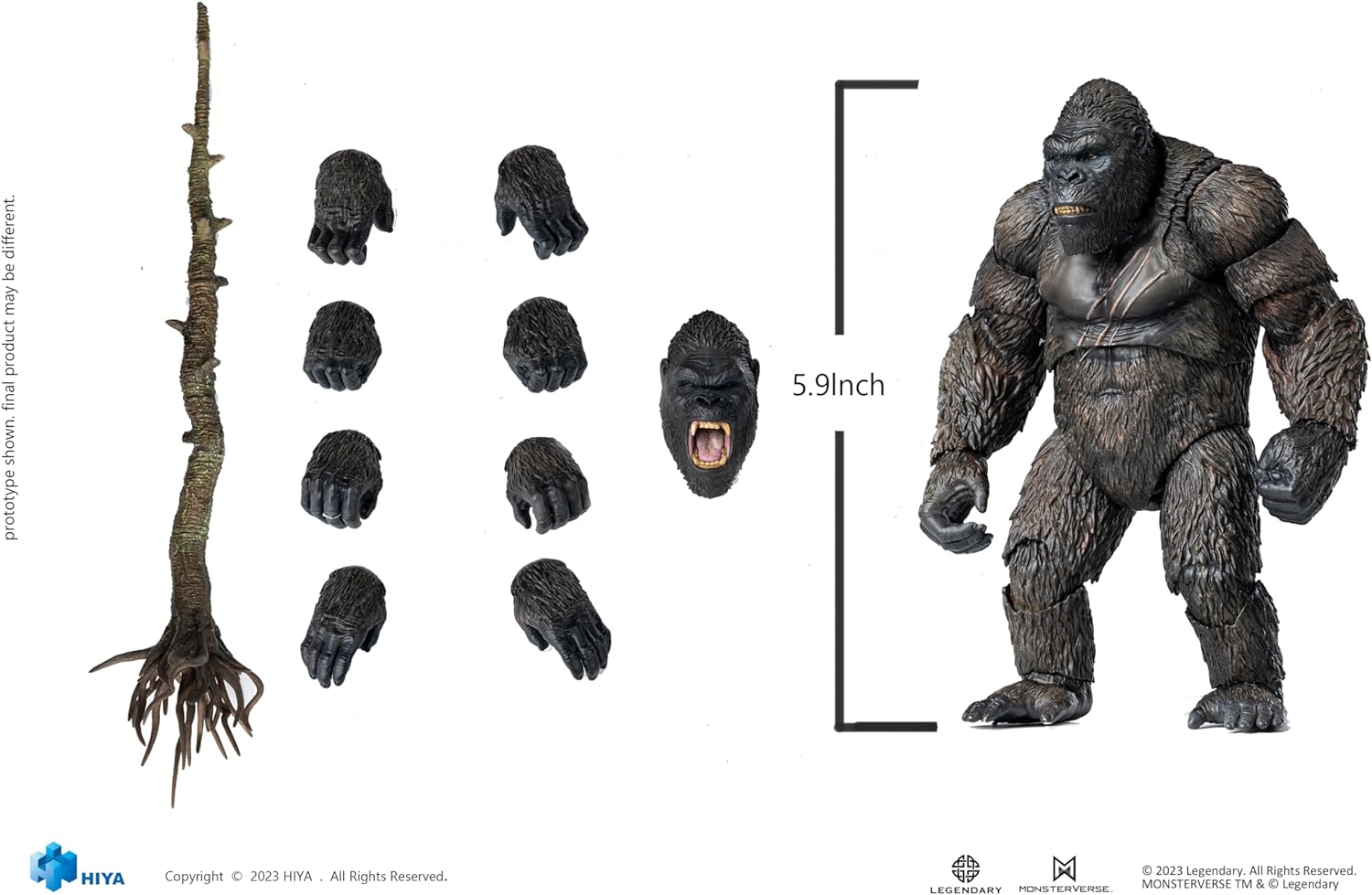 Hiya Toys Kong: Skull Island – Kong Exquisite Series Non-Scale Action Figure