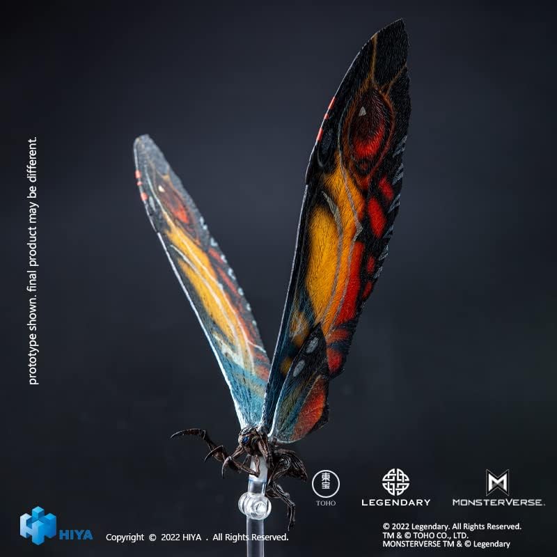 Hiya Toys Godzilla: King of Monsters – Mothra Exquisite Basic Action Figure
