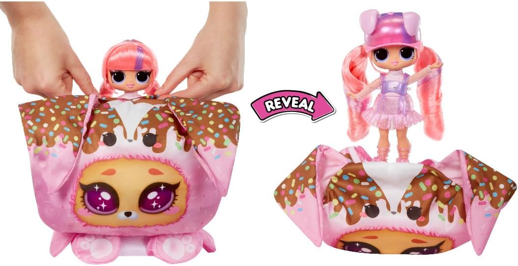 L.O.L. Surprise! Tweens Costume Surprise Ali Dance Fashion Doll with Inflatable Pink Puppy Pet Costume and Multiple Surprises Including Fabulous Fashions & Accessories – Great for Kids Ages 4+