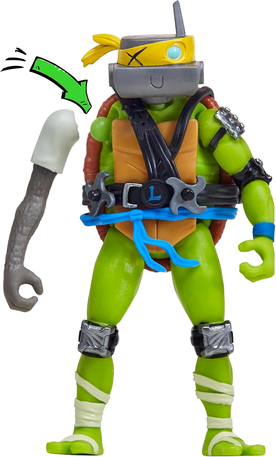 Teenage Mutant Ninja Turtles: Mutations Mix and Match 4.5-Inch Leonardo