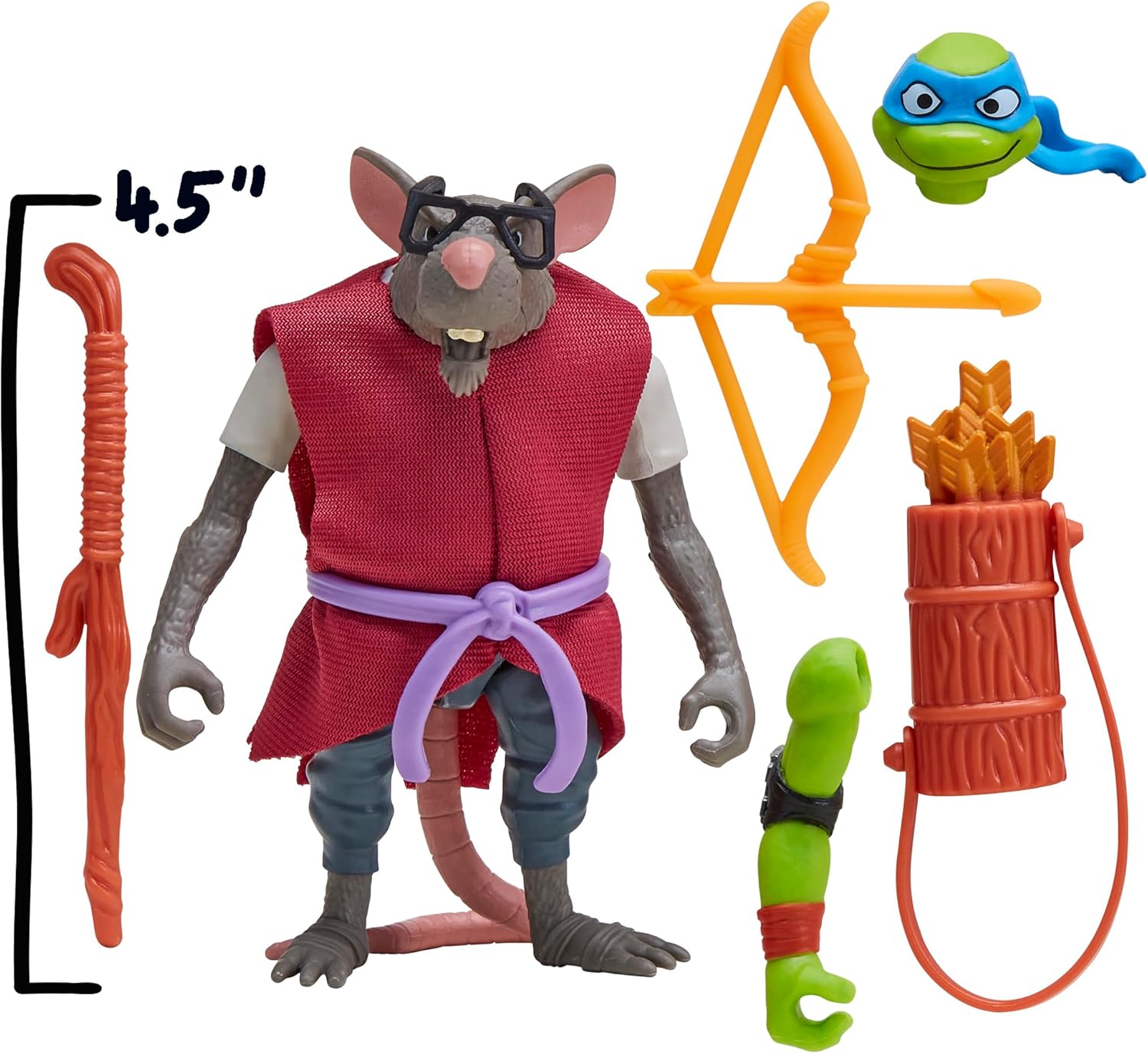 Tales of Teenage Mutant Ninja Turtles: Mutations Mix and Match 4.5-Inch Splinter