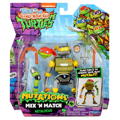 Tales of Teenage Mutant Ninja Turtles: Mutations Mix and Match 4.5-Inch Metalhead Action Figure
