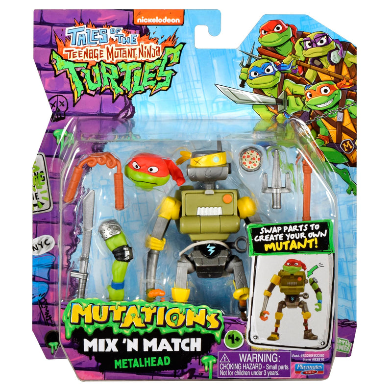 Tales of Teenage Mutant Ninja Turtles: Mutations Mix and Match 4.5-Inch Metalhead Action Figure
