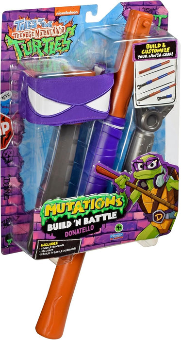 Tales of Teenage Mutant Ninja Turtles: Build N Battle Donatello Bo Staff. Ninja Reveal Playset. Create Countless Combinations!