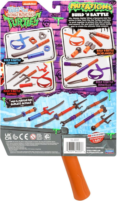 Tales of Teenage Mutant Ninja Turtles: Build N Battle Donatello Bo Staff. Ninja Reveal Playset. Create Countless Combinations!
