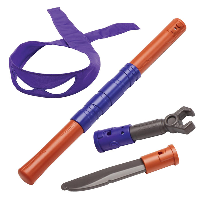 Tales of Teenage Mutant Ninja Turtles: Build N Battle Donatello Bo Staff. Ninja Reveal Playset. Create Countless Combinations!