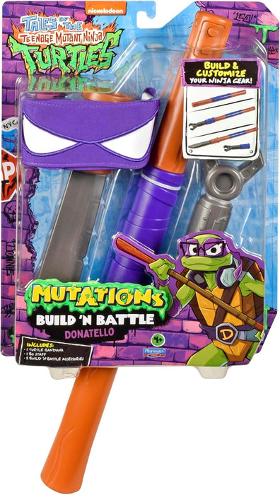 Tales of Teenage Mutant Ninja Turtles: Build N Battle Donatello Bo Staff. Ninja Reveal Playset. Create Countless Combinations!