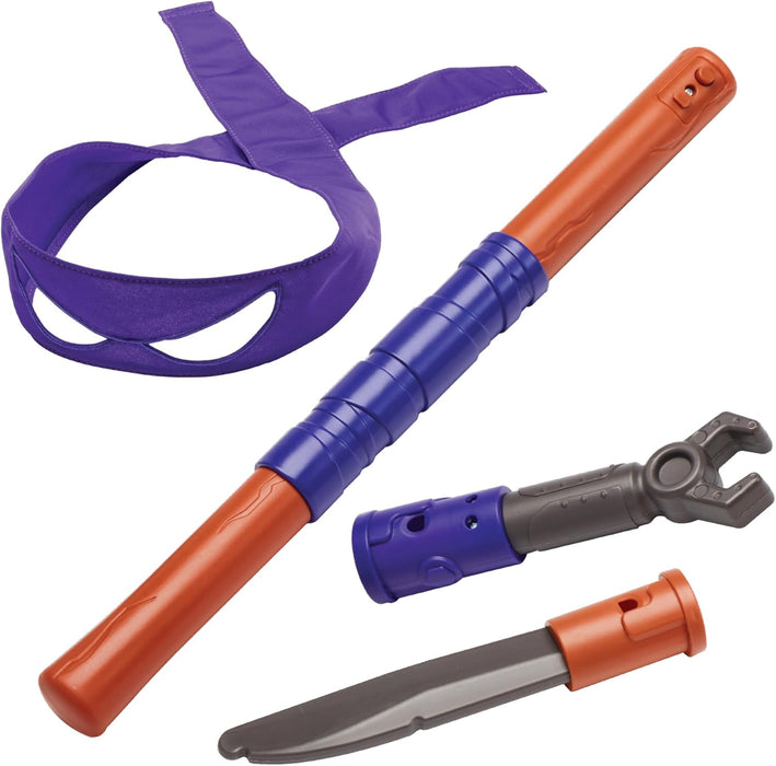 Tales of Teenage Mutant Ninja Turtles: Build N Battle Donatello Bo Staff. Ninja Reveal Playset. Create Countless Combinations!