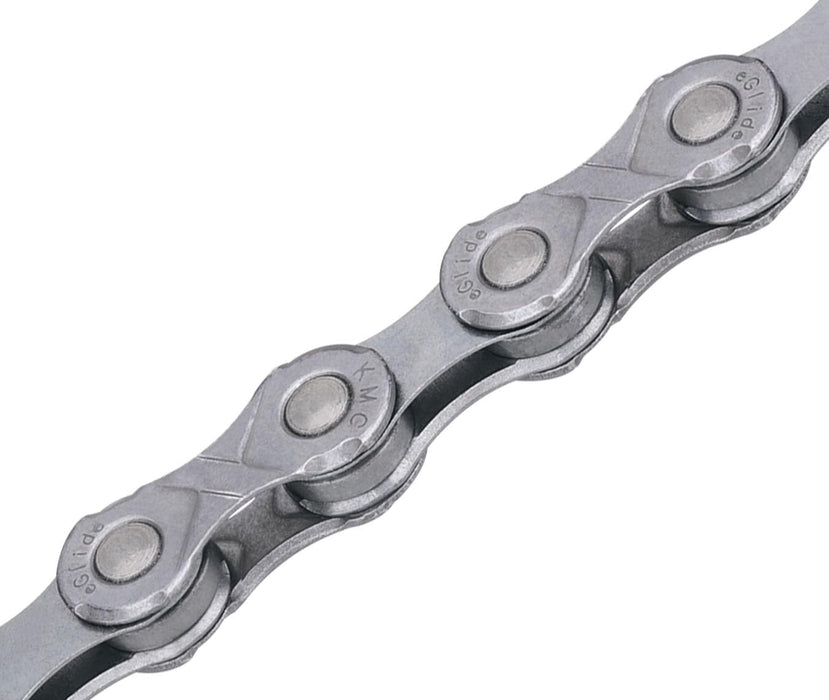 KMC eGlide EPT 9, 10 & 11 Speed Chain, Dark Silver, 118 Link