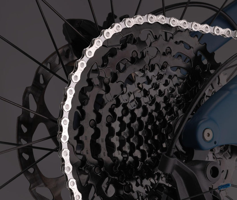 KMC eGlide EPT 9, 10 & 11 Speed Chain, Dark Silver, 132 Link