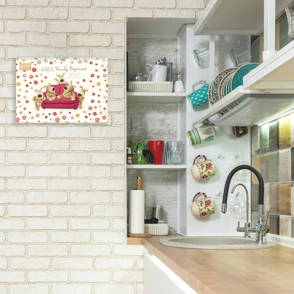 2025 Boofle A4 Family Planner Wall Calendar