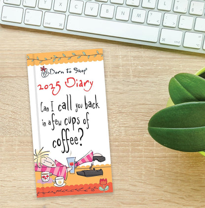 Portico Designs Ltd 2025 Born to Shop Slim Diary