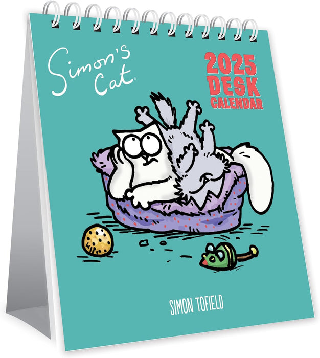 2025 Simon's Cat Desk Calendar
