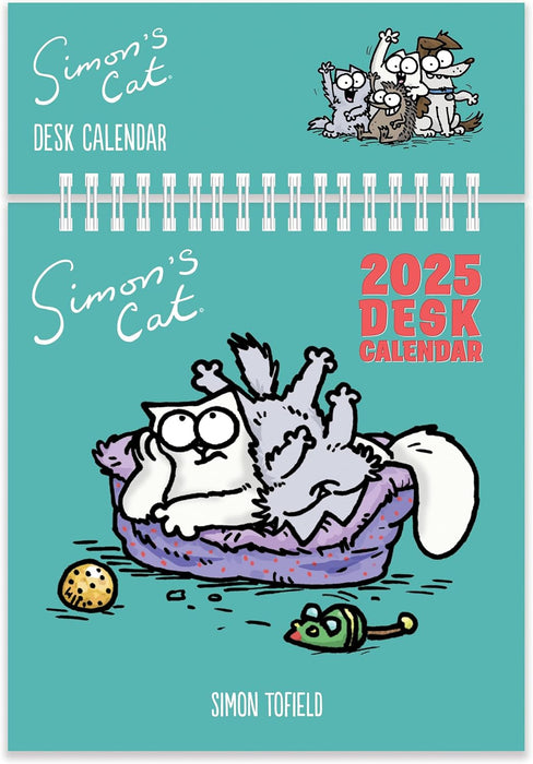 2025 Simon's Cat Desk Calendar